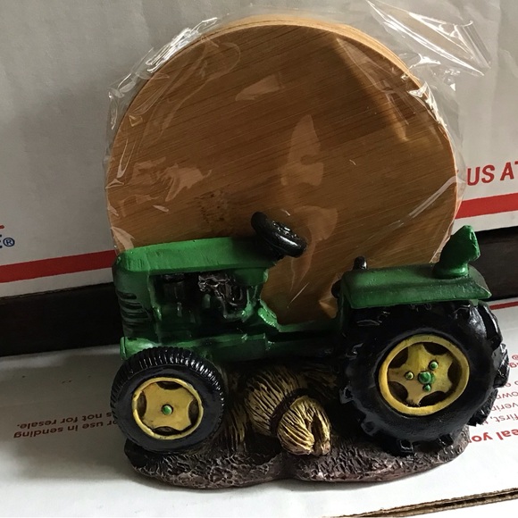 🆕🏬 AUCTION PRICE Tractor Coasters - Picture 4 of 6